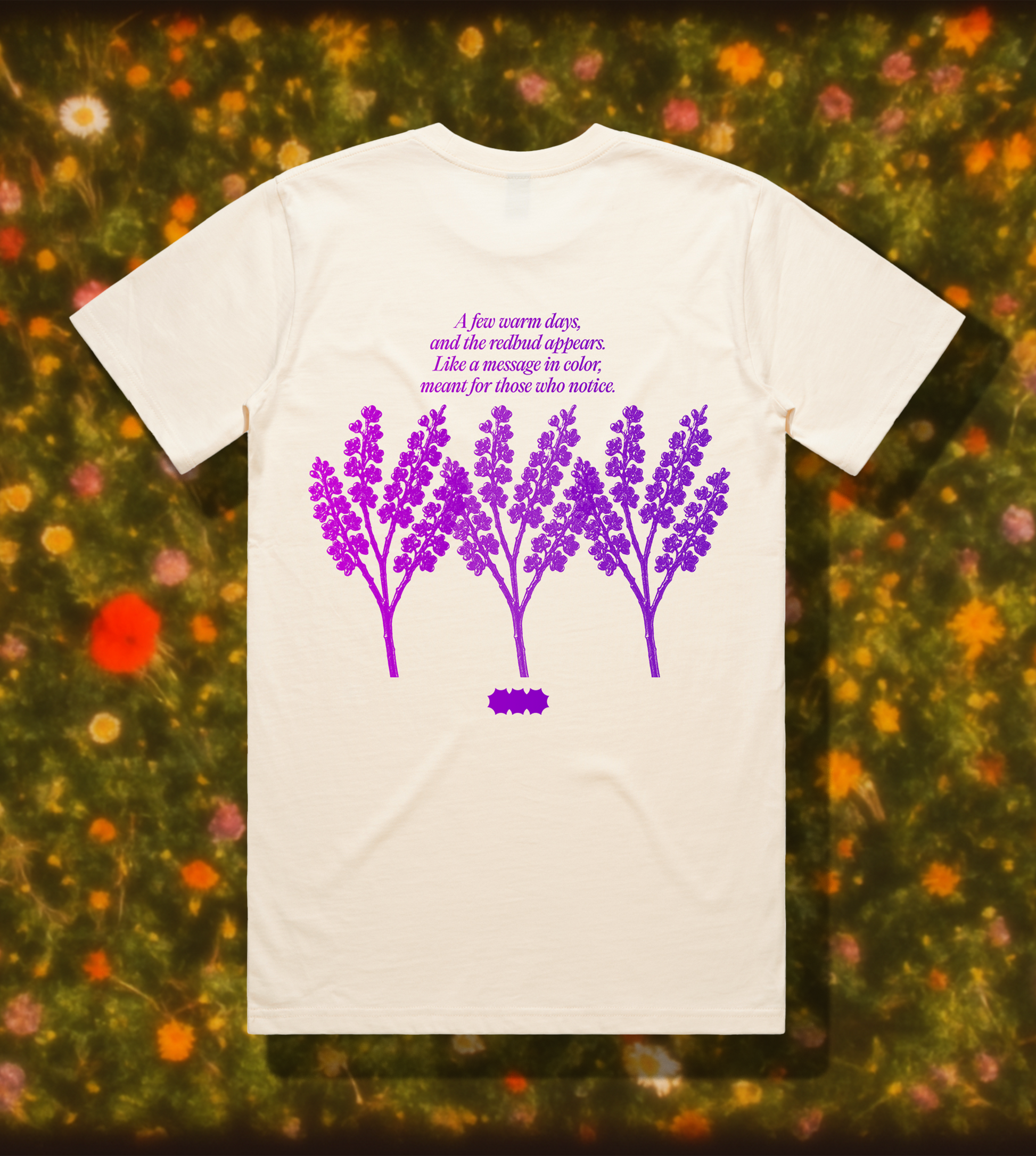 REDBUD TEE // ECRU