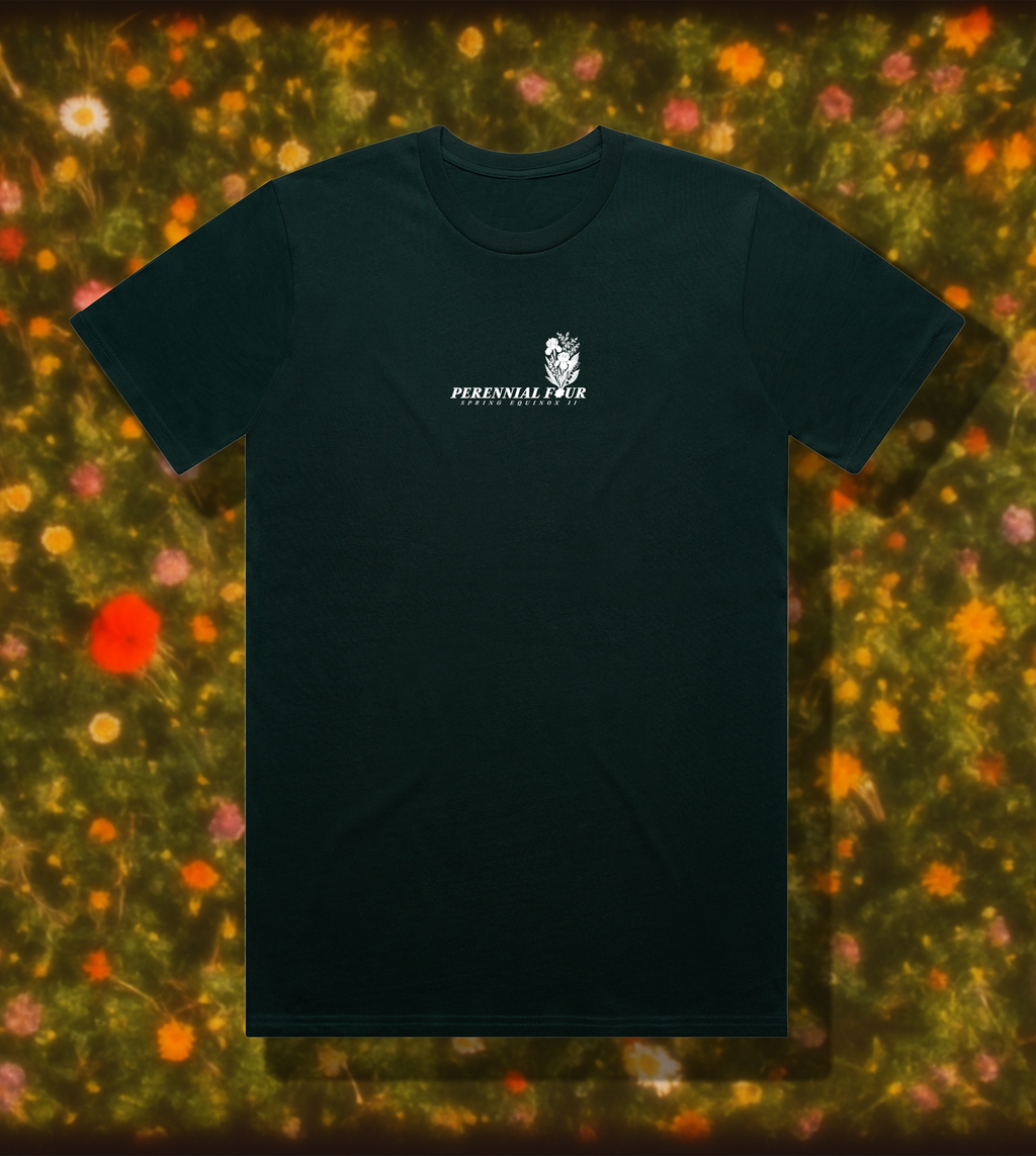 LILY OF THE VALLEY TEE // PINE GREEN